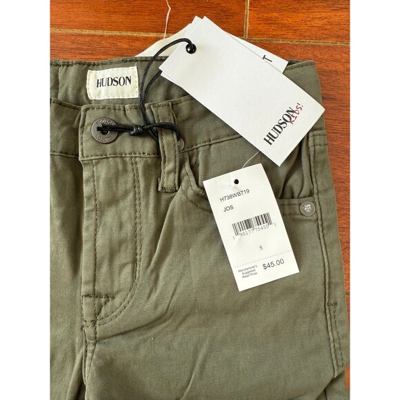 Hudson Khaki Denim Boys Straight Jeans 5 - Picture 2 of 5